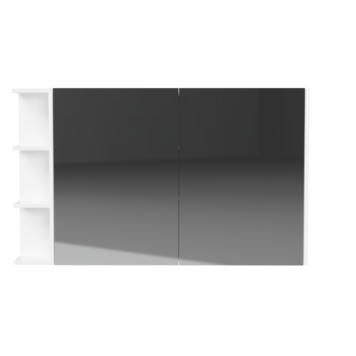 New York Mirror Cabinet 1200mm Right Double Door Platinum Collection (NEW-SC-1200-R-P)