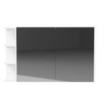 New York Mirror Cabinet 1200mm Right Double Door Platinum Collection (NEW-SC-1200-R-P)