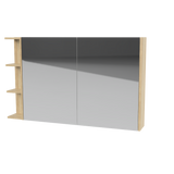 New York Mirror Cabinet 1200mm Right Double Door Gold Collection (NEW-SC-1200-R-G)