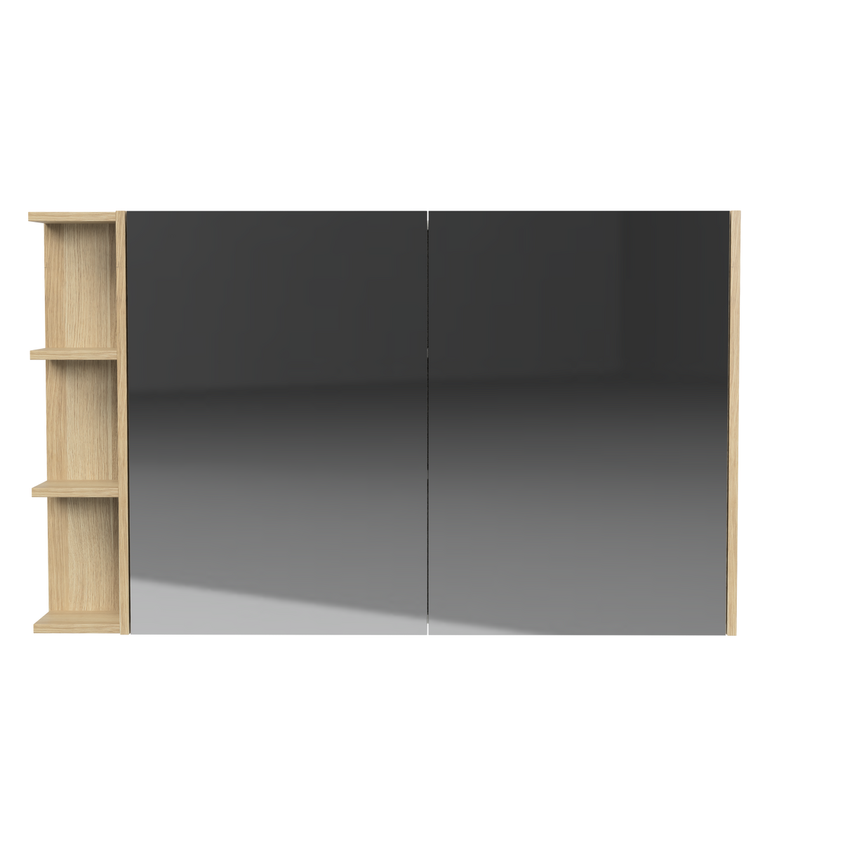 New York Mirror Cabinet 1200mm Right Double Door Gold Collection (NEW-SC-1200-R-G)