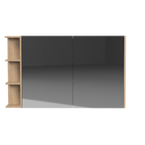 New York Mirror Cabinet 1200mm Right Double Door Platinum Collection (NEW-SC-1200-R-P)