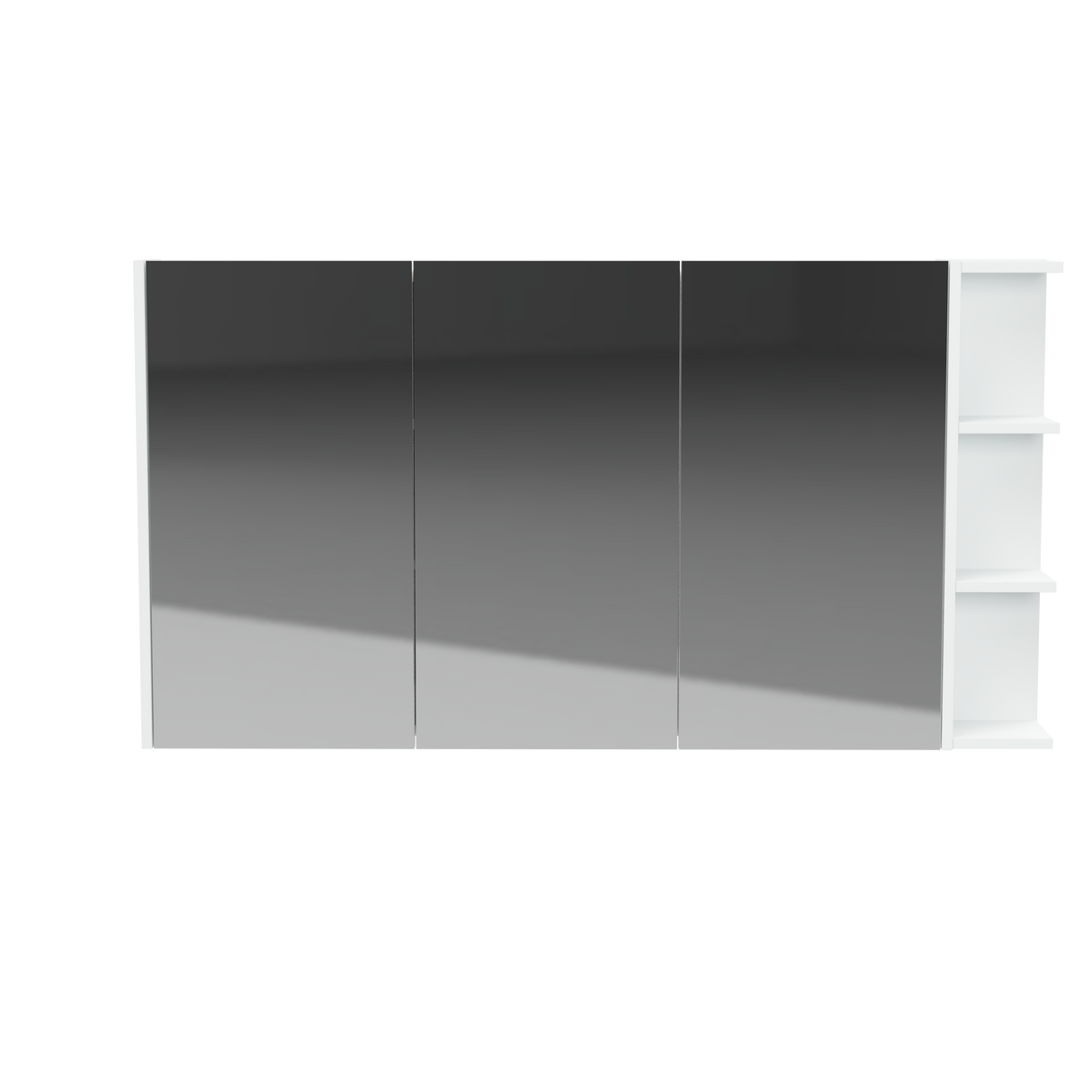 New York Mirror Cabinet 1350mm Left Three Door Gold Collection (NEW-SC-1350-L-G)