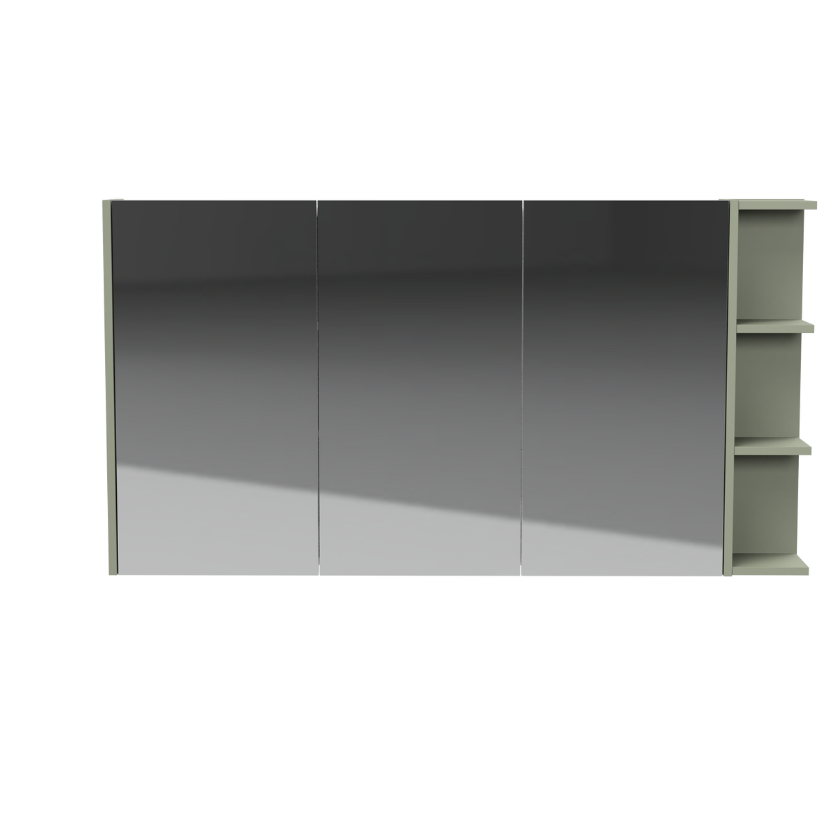 New York Mirror Cabinet 1350mm Left Three Door Platinum Collection (NEW-SC-1350-L-P)