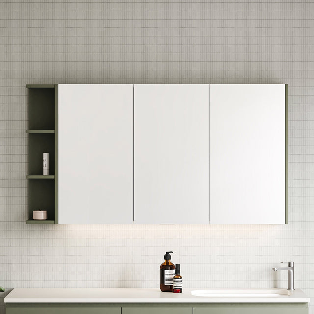 New York Mirror Cabinet 1350mm Right Three Door Gold Collection (NEW-SC-1350-R-G)