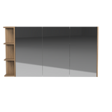 New York Mirror Cabinet 1350mm Right Three Door Platinum Collection (NEW-SC-1350-R-P)