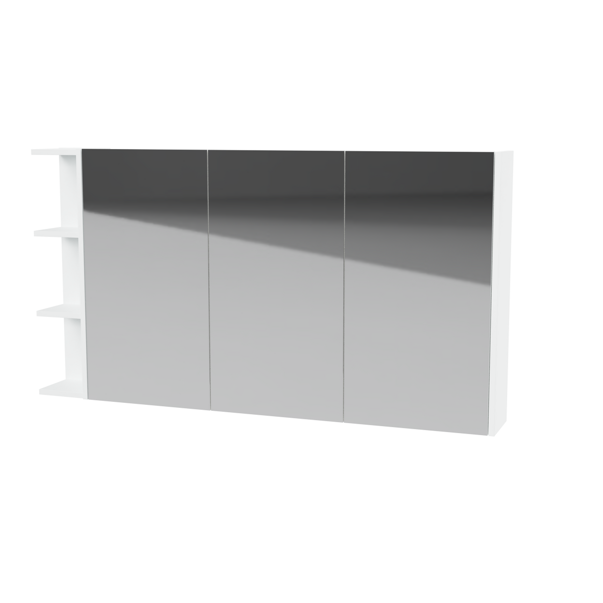 New York Mirror Cabinet 1350mm Right Three Door Platinum Collection (NEW-SC-1350-R-P)