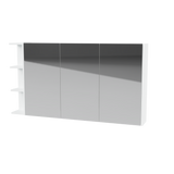 New York Mirror Cabinet 1350mm Right Three Door Platinum Collection (NEW-SC-1350-R-P)