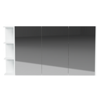 New York Mirror Cabinet 1350mm Right Three Door Platinum Collection (NEW-SC-1350-R-P)