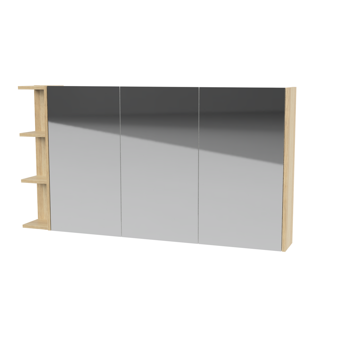 New York Mirror Cabinet 1350mm Right Three Door Gold Collection (NEW-SC-1350-R-G)