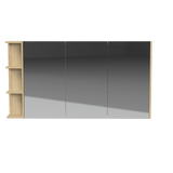 New York Mirror Cabinet 1350mm Right Three Door Platinum Collection (NEW-SC-1350-R-P)