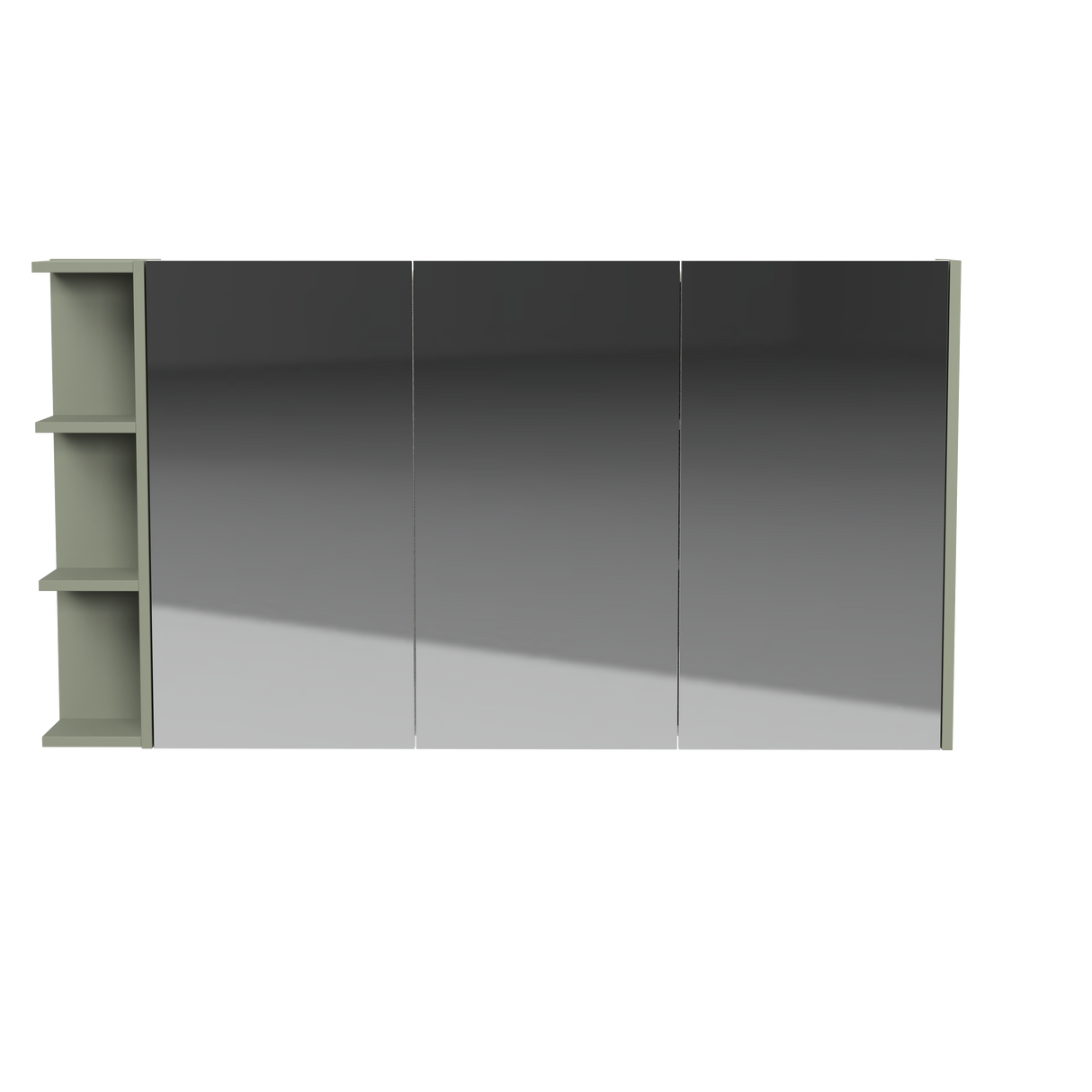 New York Mirror Cabinet 1350mm Right Three Door Gold Collection (NEW-SC-1350-R-G)