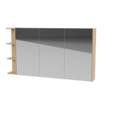 New York Mirror Cabinet 1350mm Right Three Door Gold Collection (NEW-SC-1350-R-G)