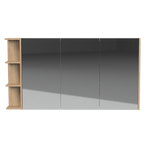 New York Mirror Cabinet 1350mm Right Three Door Platinum Collection (NEW-SC-1350-R-P)