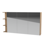 New York Mirror Cabinet 1350mm Right Three Door Gold Collection (NEW-SC-1350-R-G)