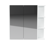 New York Mirror Cabinet 750mm Left Double Door Platinum Collection (NEW-SC-750-L-P)