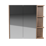 New York Mirror Cabinet 750mm Left Double Door Gold Collection (NEW-SC-750-L-G)