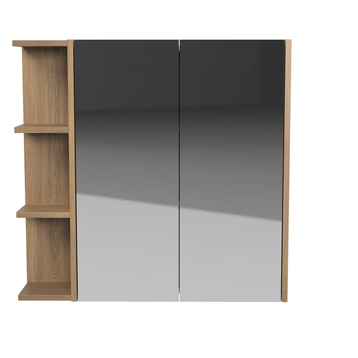 New York Mirror Cabinet 750mm Right Double Door Gold Collection (NEW-SC-750-R-G)