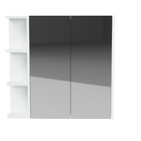 New York Mirror Cabinet 750mm Right Double Door Platinum Collection (NEW-SC-750-R-P)