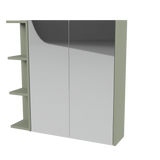 New York Mirror Cabinet 750mm Right Double Door Platinum Collection (NEW-SC-750-R-P)