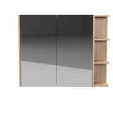 New York Mirror Cabinet 900mm Left Double Door Gold Collection (NEW-SC-900-L-G)