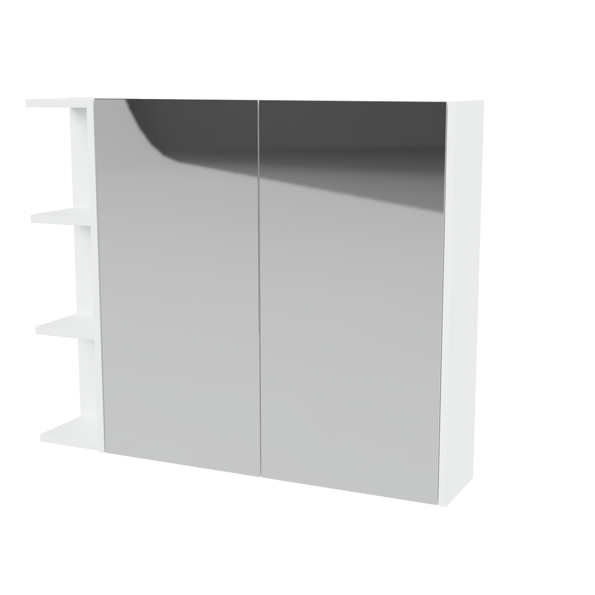 New York Mirror Cabinet 900mm Right Double Door Platinum Collection (NEW-SC-900-R-P)