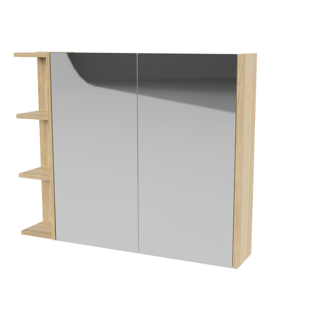 New York Mirror Cabinet 900mm Right Double Door Gold Collection (NEW-SC-900-R-G)