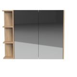 New York Mirror Cabinet 900mm Right Double Door Gold Collection (NEW-SC-900-R-G)