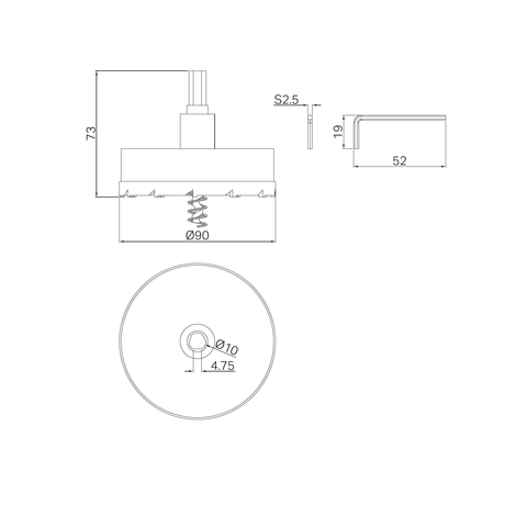 90mm Hole Saw 304 Stainless Steel