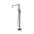 An image of Nero Tapware Zen SS316L Freestanding Bath Mixer Brushed Bronze