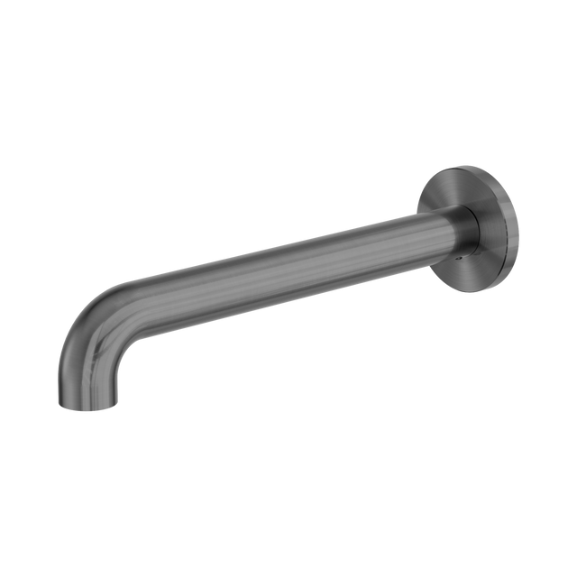 An image of Nero Tapware Zen SS316L Round Basin/Bath Spout Only 230mm Graphite