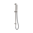 An image of Nero Tapware Zen SS316L Shower Rail With Outdoor Shower Hose Brushed Nickel
