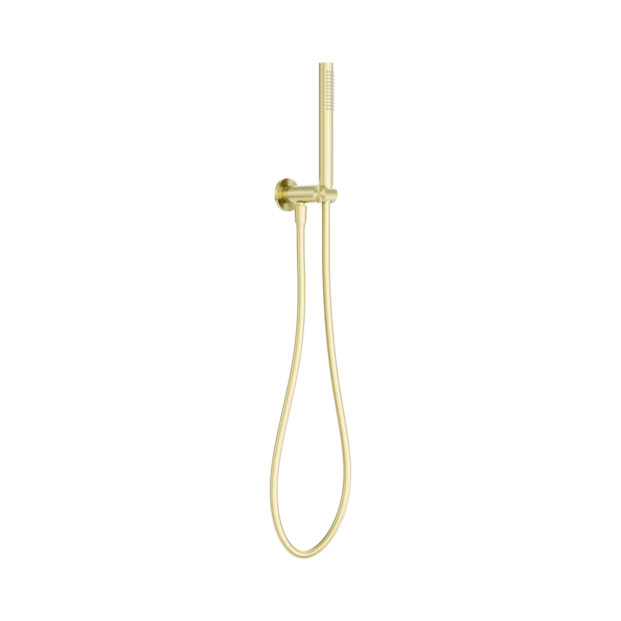 An image of Nero Tapware Zen SS316L Shower On Bracket Brushed Gold