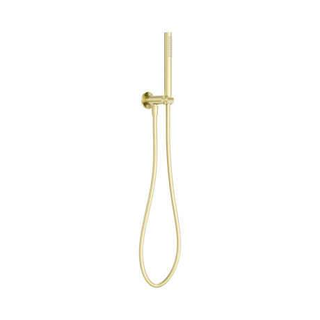 An image of Nero Tapware Zen SS316L Shower On Bracket Brushed Gold