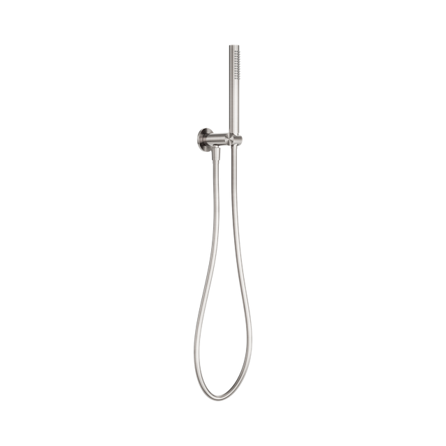 An image of Nero Tapware Zen SS316L Shower On Bracket Brushed Nickel