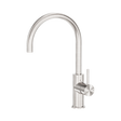 An image of Nero Tapware Zen SS316L Kitchen Mixer Brushed Nickel
