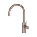 An image of Nero Tapware Zen SS316L Kitchen Mixer Brushed Bronze