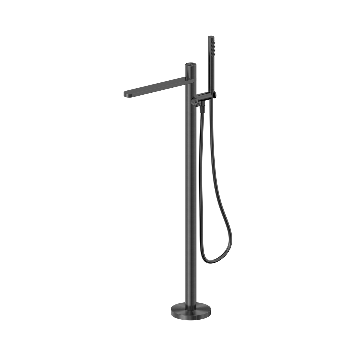 An image of Nero Tapware Pure SS316L Freestanding Bath Mixer Graphite