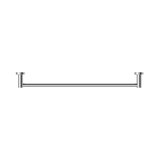 An image of Nero Tapware Mecca Single Towel Rail 600mm Chrome