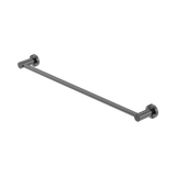 An image of Nero Tapware Mecca Single Towel Rail 600mm Gun Metal