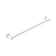 An image of Nero Tapware Mecca Single Towel Rail 600mm Matte White