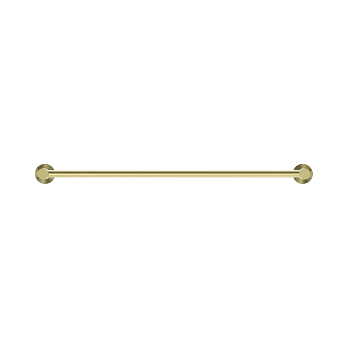 An image of Nero Tapware Mecca Double Towel Rail 600mm Brushed Gold