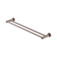 An image of Nero Tapware Mecca Double Towel Rail 600mm Brushed Bronze