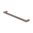 An image of Nero Tapware Mecca 240V Single Heated Towel Rail Brushed Bronze