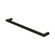 An image of Nero Tapware Mecca 240V Single Heated Towel Rail Matte Black