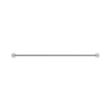 An image of Nero Tapware Mecca Single Towel Rail 800mm Chrome