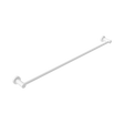 An image of Nero Tapware Mecca Single Towel Rail 800mm Matte White