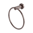 An image of Nero Tapware Mecca Hand Towel Ring Brushed Bronze