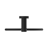 An image of Nero Tapware Mecca Hand Towel Ring Matte Black