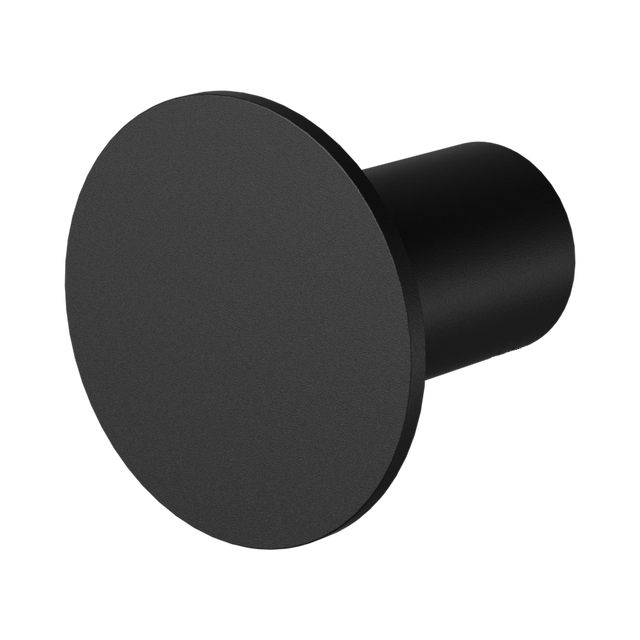 An image of Nero Tapware Mecca Robe Hook II Matte Black