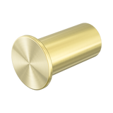 An image of Nero Tapware Mecca Robe Hook Slim Brushed Gold